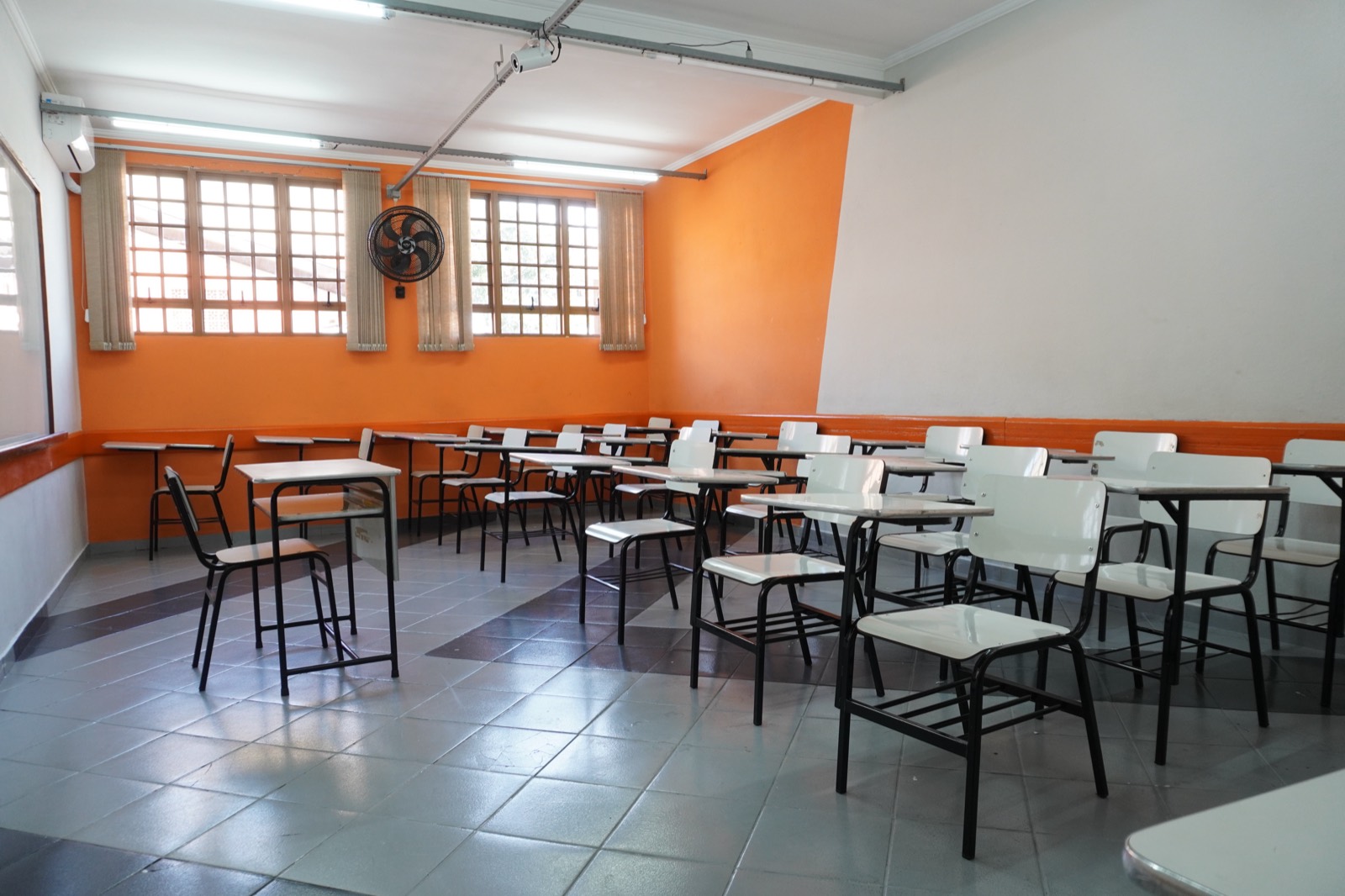 Sala de aula da Unidade 1